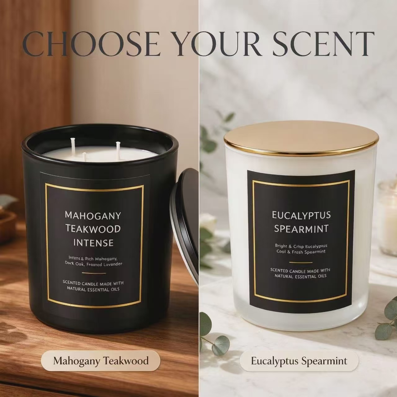Scented Candles Romantic Air F - Home Fragrance Gift review and price