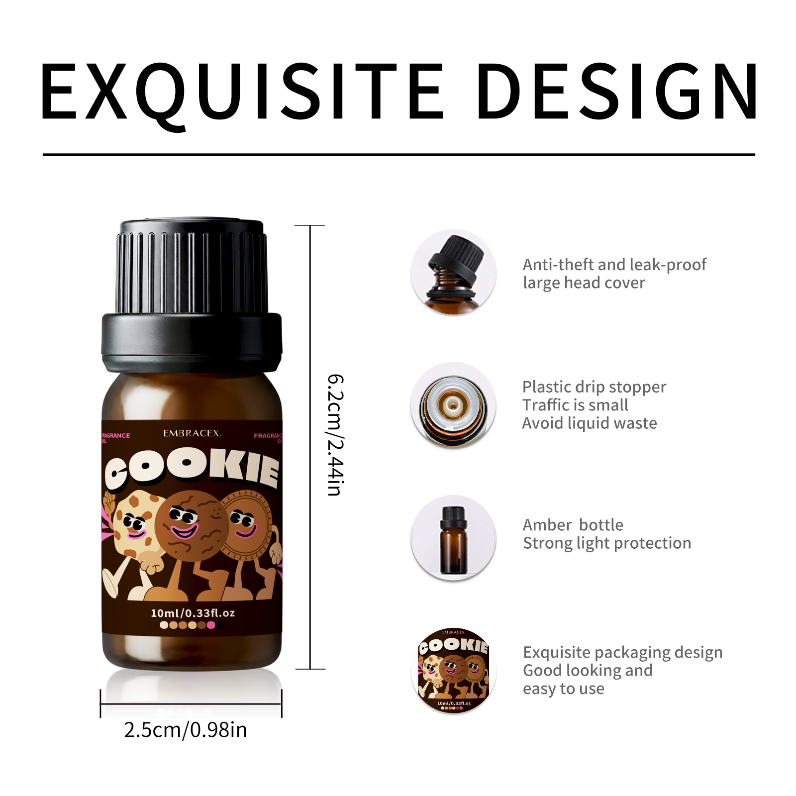 10ml Cookie Fragrance Oils For - Home Fragrance Gift review and price